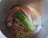 ほっこり参鶏湯～鶏と豆乳でお肌プルプル♪作り方3写真