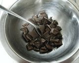 チョコレートチーズケーキ♡作り方1写真