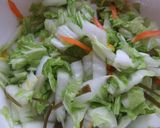 箸がとまらない♡がっつり食べれるゆず白菜作り方6写真