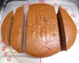 3D立体＊チョコのクマちゃんケーキ♪作り方4写真