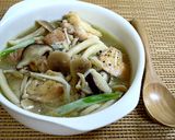 冬にいいよ☺鶏もも肉とキノコのコンソメ煮作り方10写真
