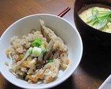 たっぷり舞茸炊き込みご飯作り方5写真