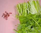 きのこと水菜の生姜バタースパゲティ作り方2写真