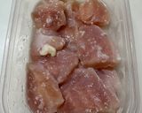 【簡単節約おかず】鶏胸肉キャベツの塩炒め作り方1写真