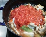 ストウブDEチキンと野菜のトマト煮込み作り方6写真