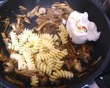 水切りヨーグルトで!ゴボウのチーズパスタ作り方3写真