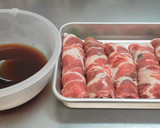 豚肉と葱のまきまきロール和風ＢＢＱソース作り方3写真