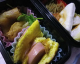簡単朝ご飯☆たまごと魚肉ソーセージ焼き作り方7写真
