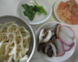 お夜食や風邪ひきさんに小田巻き蒸し♪作り方1写真