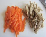 もちきびときんぴらのサラダ作り方1写真