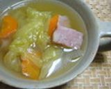 白菜とウインナーの中華スープ作り方6写真