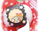 キャラ弁＊チーズでぺたりッ♪アフロちゃん作り方5写真