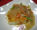 豆腐ステーキ野菜ピリあんかけ～♪作り方5写真