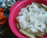 れんこんたっぷり☆めんつゆｄｅ筑前煮☆作り方1写真