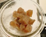 鶏モツと根菜の味噌煮込み作り方3写真