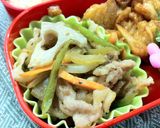 豚肉とレンコンのザーサイ炒め作り方7写真