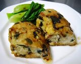 豆腐と鶏ひき肉のリング蒸し作り方8写真