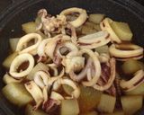 イカと大根の甘辛煮作り方4写真
