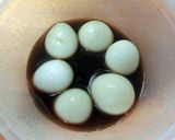 うずらのウスターソース漬け作り方3写真