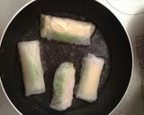 生春巻きの皮で焼き春巻き作り方4写真