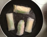 生春巻きの皮で焼き春巻き作り方4写真