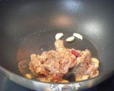 台湾料理～小松菜と豚肉の沙茶醤炒め作り方5写真