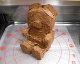 3D立体＊チョコのクマちゃんケーキ♪作り方13写真