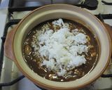 とろ～りアツアツ／もつカレーリゾット作り方3写真