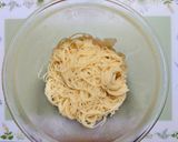 簡単夏の夕飯・昼食！桃生ハムの冷製パスタ作り方5写真