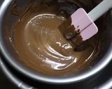 生チョコクリームのココアロールケーキ♪作り方1写真