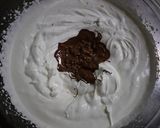 生チョコクリームのココアロールケーキ♪作り方2写真