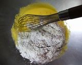 生チョコクリームのココアロールケーキ♪作り方6写真