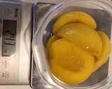 牛乳不要！桃缶とバナナだけで簡単アイス作り方1写真