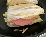 白菜サンドチーズ焼き作り方3写真