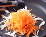 キャロットクリームパスタ作り方3写真