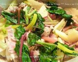 簡単ランチ☆スイスチャードのパスタ作り方3写真