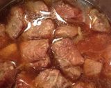 豚肩ロース肉でホロホロ〜の角煮(^ ^)作り方5写真
