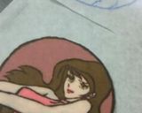 キャラケーキ（チョコプレート）キティ作り方15写真