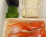 私の定番・サーモンの炊き込みご飯！作り方1写真