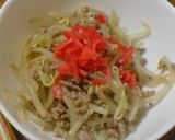 豚挽き肉ともやしのさっぱりサラダ作り方6写真