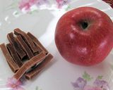 リンゴのコンポート サンザシ風味作り方1写真