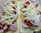 塩麹・ケチャップ×魚ニソ・蓮根のトースト作り方5写真