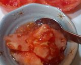 見た目で美味★『丸ごとトマトサラダ』作り方1写真