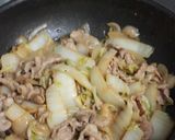 こってり♪白菜と豚肉のオイマヨ炒め作り方5写真
