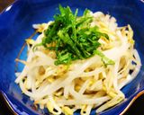 即席おかず☆もやしの食べるラー油がけ作り方3写真