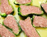 ピーマンの肉詰めとろ～りチーズのせ作り方5写真