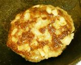 蓮根ハンバーグ　チーズｉｎ作り方6写真