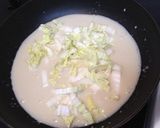 シチューの素で熱々白菜とうどんグラタン作り方4写真
