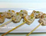 絶品焼き鳥　わさびおろし・梅おろし作り方4写真