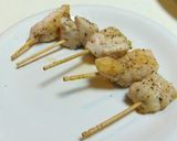 絶品焼き鳥　わさびおろし・梅おろし作り方6写真